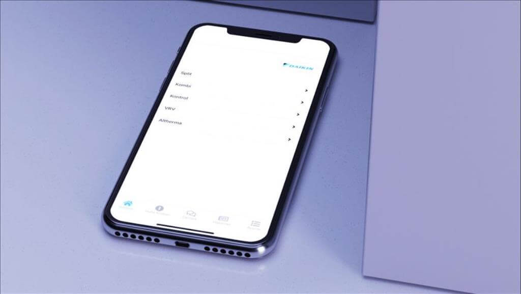 Daikin'dan servis ağına Daikin App ile mobil destek