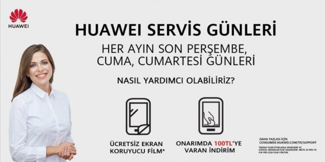 Huawei'den teknik servis ücretlerinde indirim fırsatı