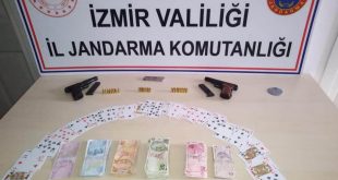 İzmir'de kumar oynayan 44 kişiye 322 bin lira ceza kesildi