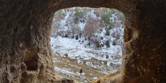 Kütahya Frig Vadisi'nde kış güzelliği