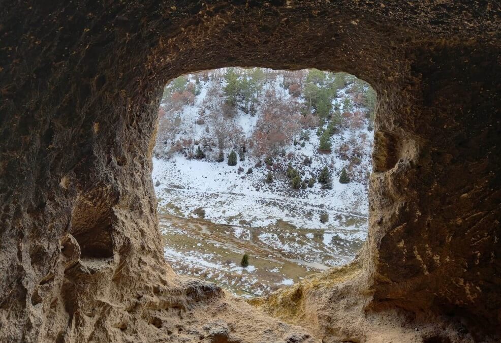 Kütahya Frig Vadisi'nde kış güzelliği