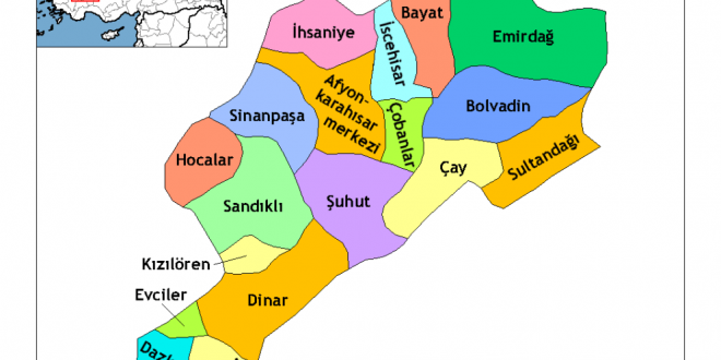 Afyonkarahisar'ın İlçeleri Nelerdir?