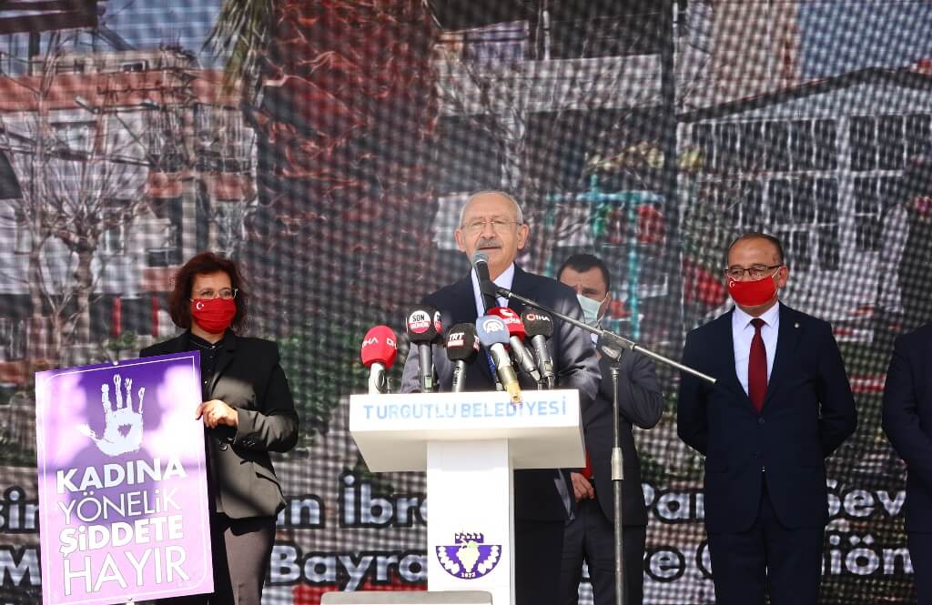 Kemal Kılıçdaroğlu Turgutlu'da