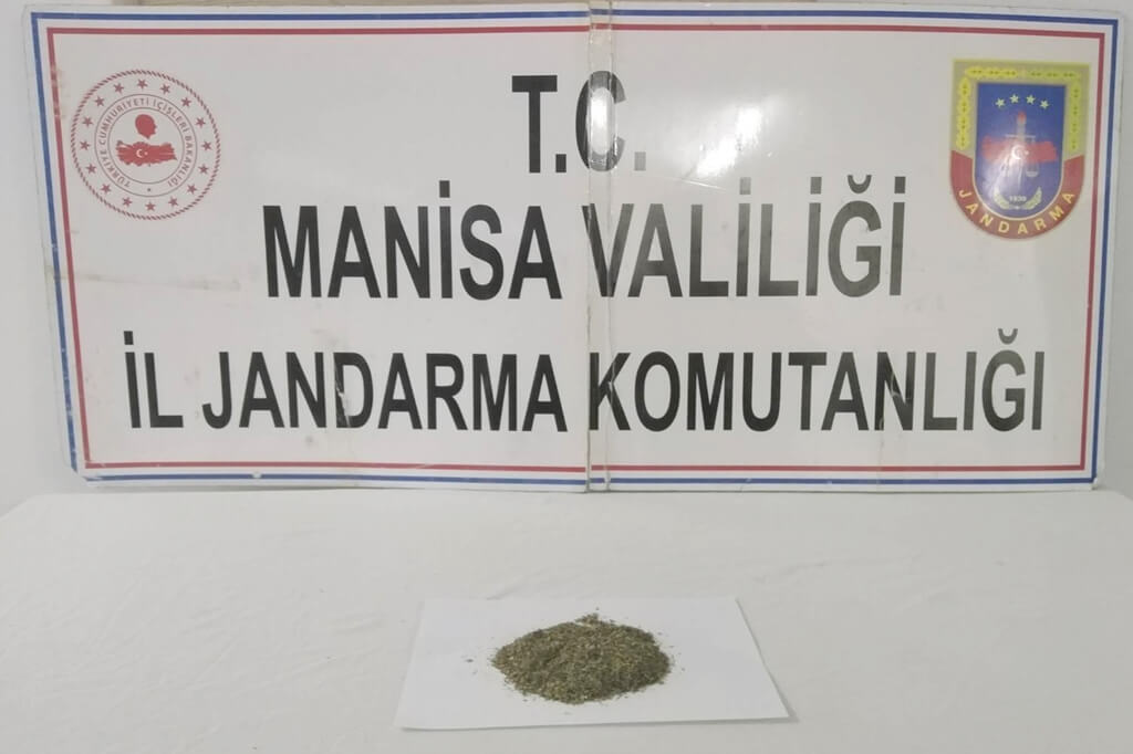 Manisa Turgutlu'da uyuşturucu operasyonunda 1 kişi yakalandı