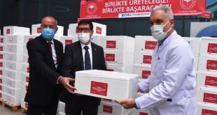 Muğla'da temizlenen 20 ton balık sağlık çalışanlarına dağıtıldı