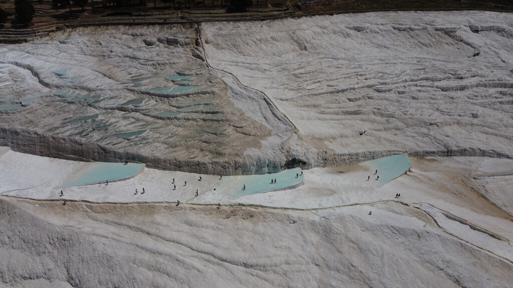 Pamukkale, yılın ilk 4 ayında 100 bin 145 ziyaretçi ağırladı