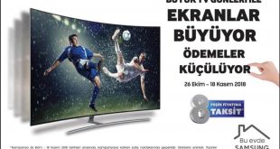 Samsung'dan "Büyük TV Günleri" kampanyası