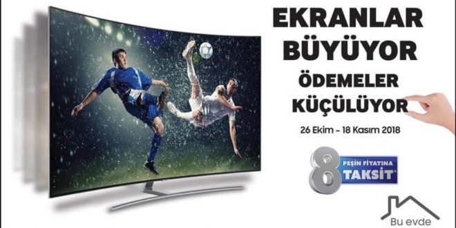 Samsung'dan "Büyük TV Günleri" kampanyası