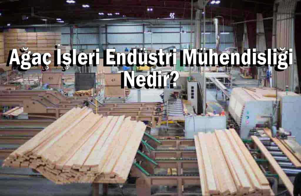 Ağaç İşleri Endüstri Mühendisliği