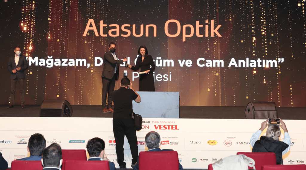 Atasun Optik, başarılı projeleriyle ödüle layık görüldü