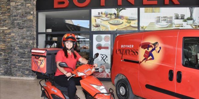 Boyner Express'le Bodrum'da 3 saatte kapıya teslimat