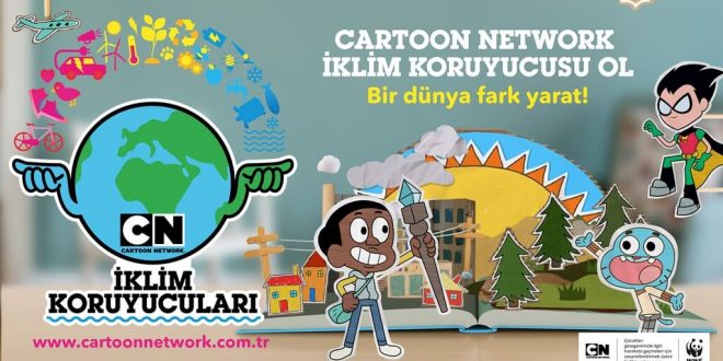 Cartoon Network çocukları İklim Koruyucusu olmaya davet ediyor