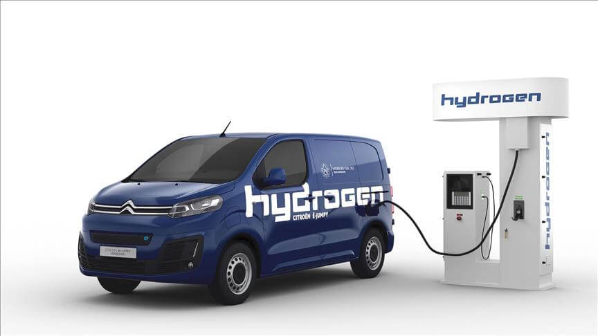 Citroen, bataryalı ve hidrojen yakıt hücreli "e-Jumpy Hydrogen"i satışa sunacak