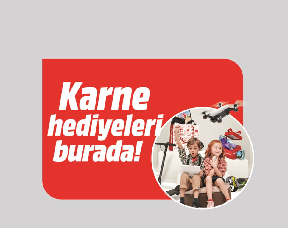 Çocuklara Karne hediyeleri MediaMarkt’ta