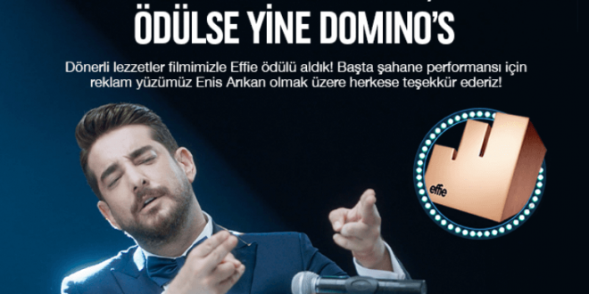 Dönerse Domino’s, ödülse yine Domino’s