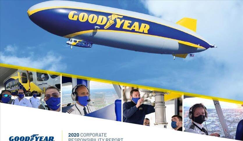 Goodyear, 2020 global faaliyet raporunda kurumsal sorumluluklara bağlılığın altını çiziyor