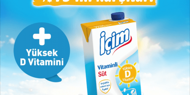 İçim’den günlük D vitamini ihtiyacının yüzde 75’i için yeni süt