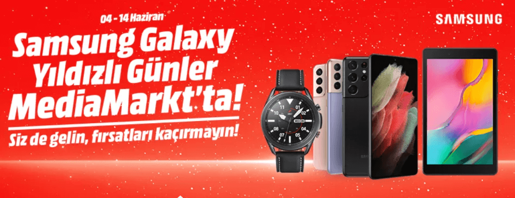 İndirimli Samsung Galaxy günleri MediaMarkt’ta başladı