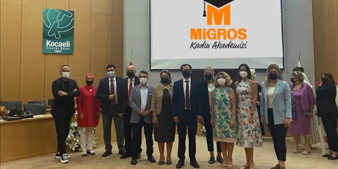 Migros Kadın Akademisi, Kocaeli'de kooperatiflerle bir araya gelerek ilk sınıf eğitimini verdi