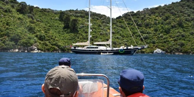 Muğla'da deniz kirliliğinin önlenmesine yönelik eş zamanlı denetim