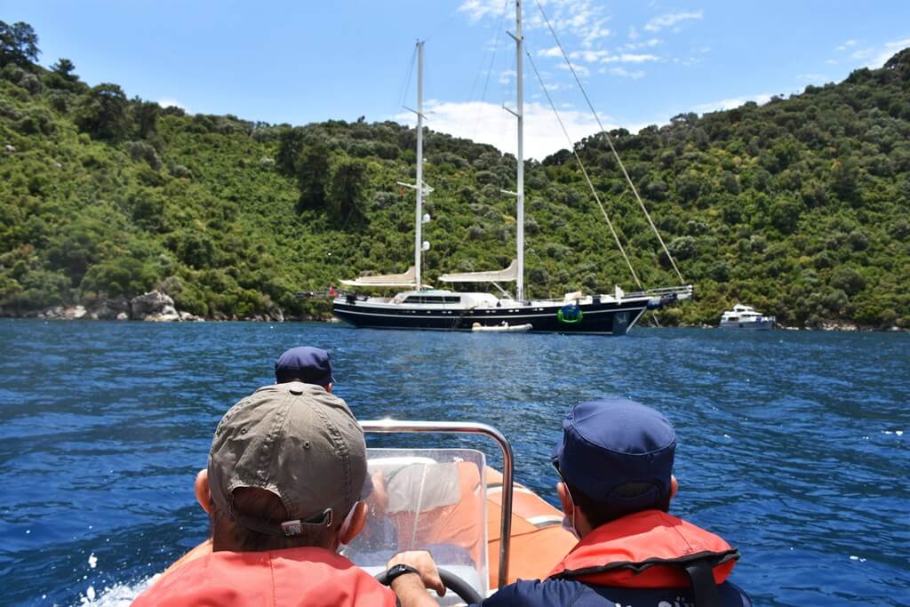 Muğla'da deniz kirliliğinin önlenmesine yönelik eş zamanlı denetim