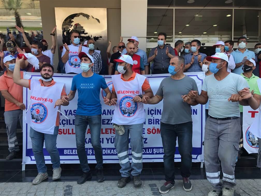 Narlıdere Belediyesinin şirketi Nar-Bel'de grev kararı alındı