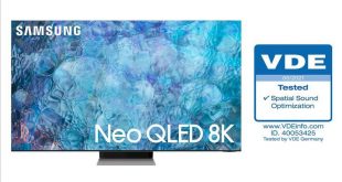 Samsung Neo QLED TV’lere “Mekânsal Ses Optimizasyonu” sertifikası