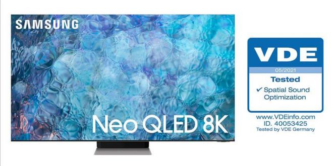 Samsung Neo QLED TV’lere “Mekânsal Ses Optimizasyonu” sertifikası