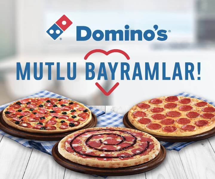 Domino’s ile bu bayram lezzetli sofralarda buluşuyoruz