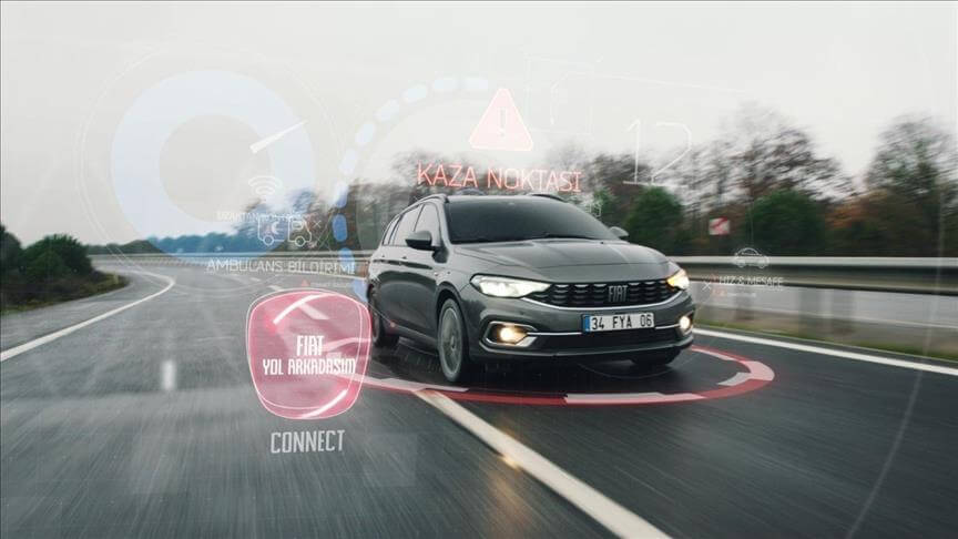 Fiat Yol Arkadaşım Connect, "Kaza Riski Yüksek Nokta"larda kullanıcıları uyaracak