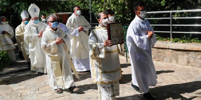 İzmir'deki Meryemana Evi'nde ayin düzenlendi