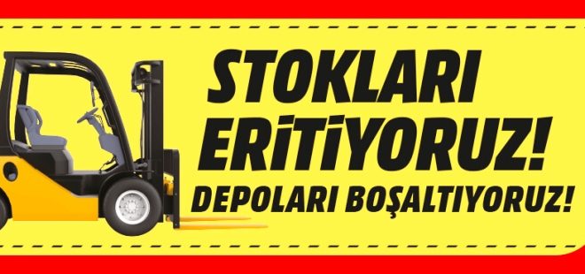 Mediamarkt depolarını cazip fiyatlarla boşaltıyor