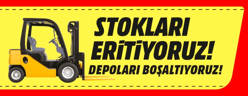 Mediamarkt depolarını cazip fiyatlarla boşaltıyor