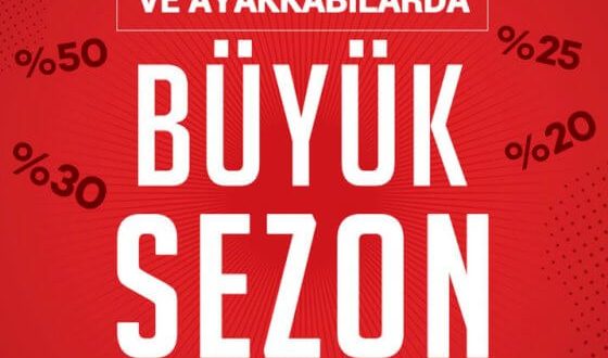 Özdilek’te Büyük Sezon İndirimi