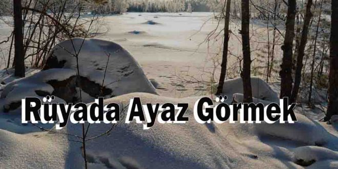 Rüyada Ayaz Görmek