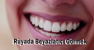 Rüyada Beyazlatıcı Görmek