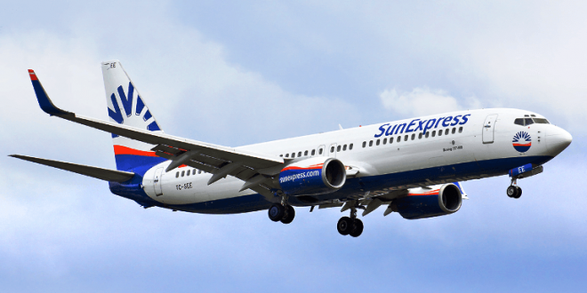 SunExpress, yolcu sayısını Yüzde 43 artırdı