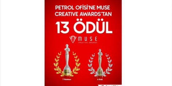 Petrol Ofisi MUSE Creative Awards 2021'de 13 ödül aldı