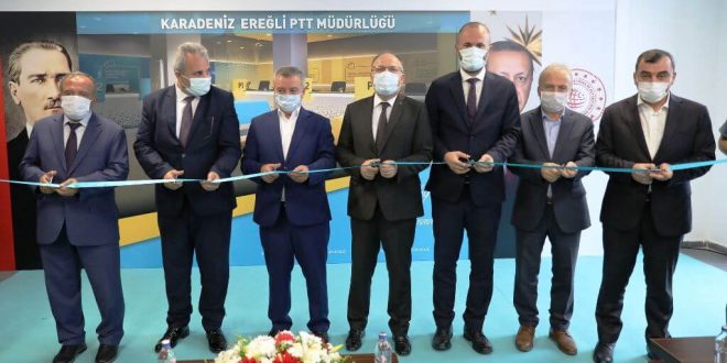 PTT AŞ YENİ KONSEPTLİ İŞ YERİNİ ZONGULDAK’TA AÇTI