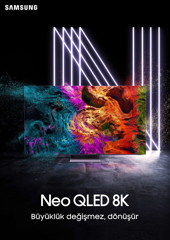 Samsung Neo QLED 8K TV’ler ile büyüklük değişmiyor, dönüşüyor