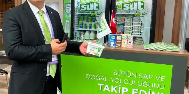 Teksüt, YZB 2021’de QR Kod’lu ürünleri tanıtttı