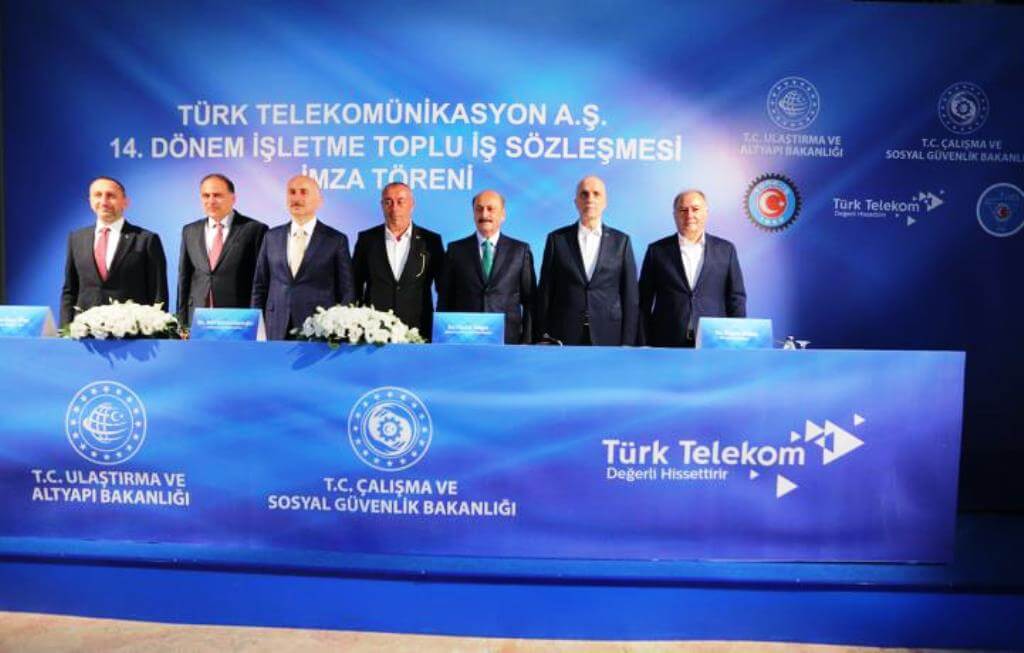 Türk Telekom ‘14. Dönem Toplu İş Sözleşmesi’ imzaları atıldı