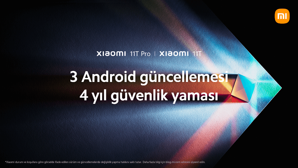 Xiaomi 11T Serisi için 3 Android Güncellemesi ve 4 Yıl Boyunca Güvenlik Yaması Hizmeti Sunacak