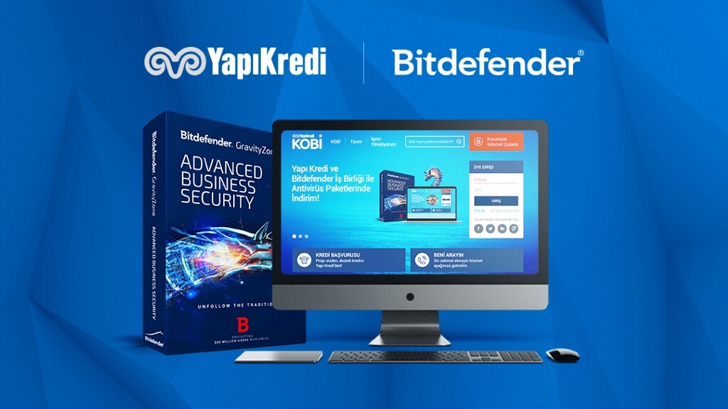 YAPI KREDİ VE BITDEFENDER ANTİVİRÜS’TEN KOBİ’LERE SİBER GÜVENLİK DOPİNGİ