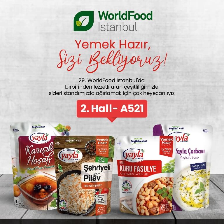 Yayla Agro, Geleceğin Geleneksel Lezzetleri ile WorldFood İstanbul’da