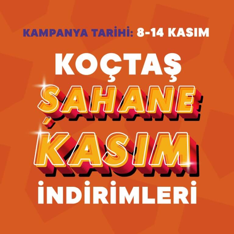 KOÇTAŞ’TA ŞAHANE KASIM İNDİRİMLERİ BAŞLIYOR