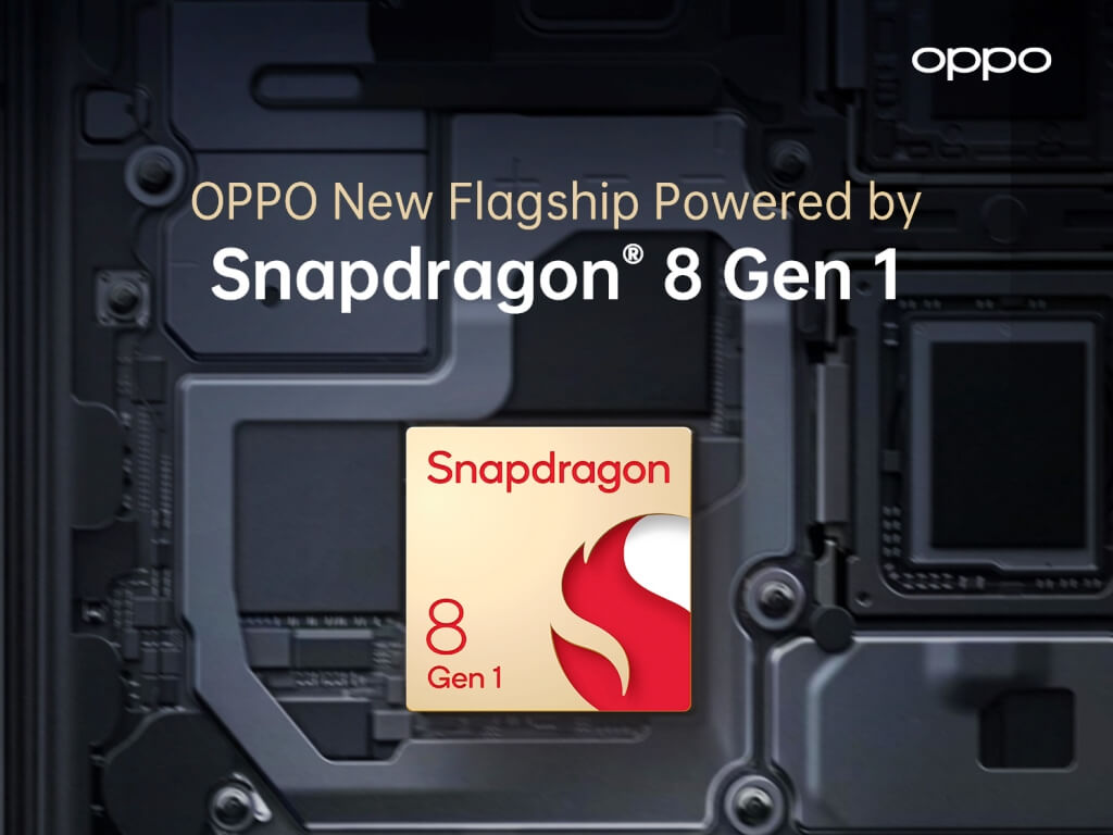 OPPO'nun Yeni Amiral Gemisi Akıllı Telefonu Premium Snapdragon 8 Gen 1 Mobil Platforma Sahip Olacak