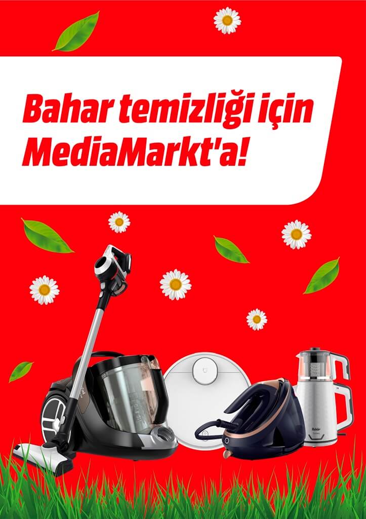 Bahar temizliğinin en favori ürünleri MediaMarkt’ta